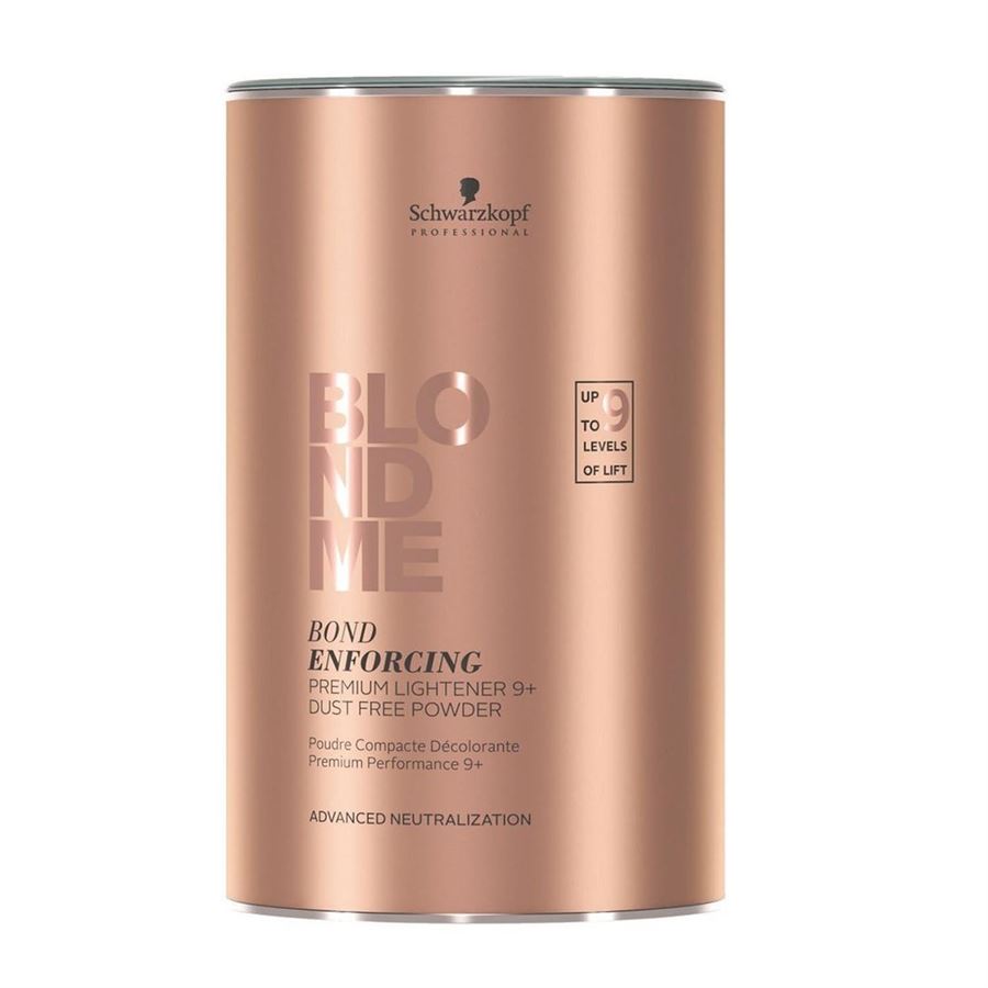 אבקת הבהרה פרימיום 9+ בלונדמי שוורצקופף 450 גרם