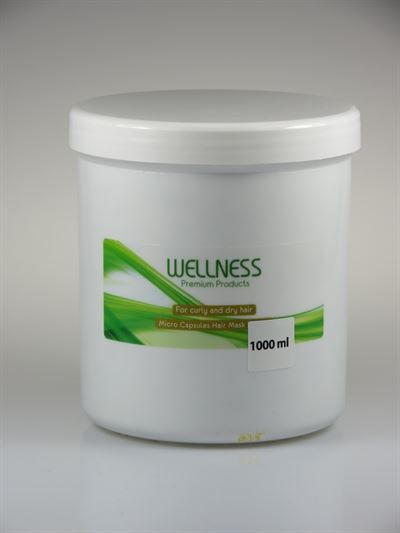 מסכה לשיער וולנס עם קפסולות קרטין 1000 מ