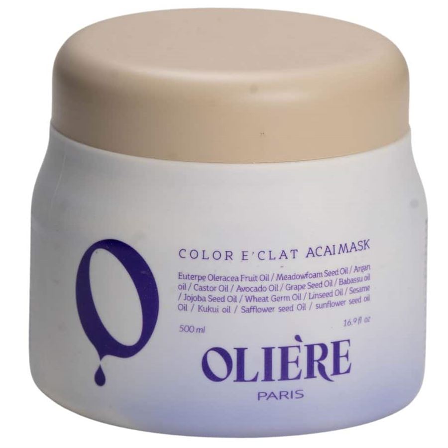 מסכת סילבר לשיער מובהר, גוונים וצבוע 500 מ”ל אולייר פריז | OLIERE