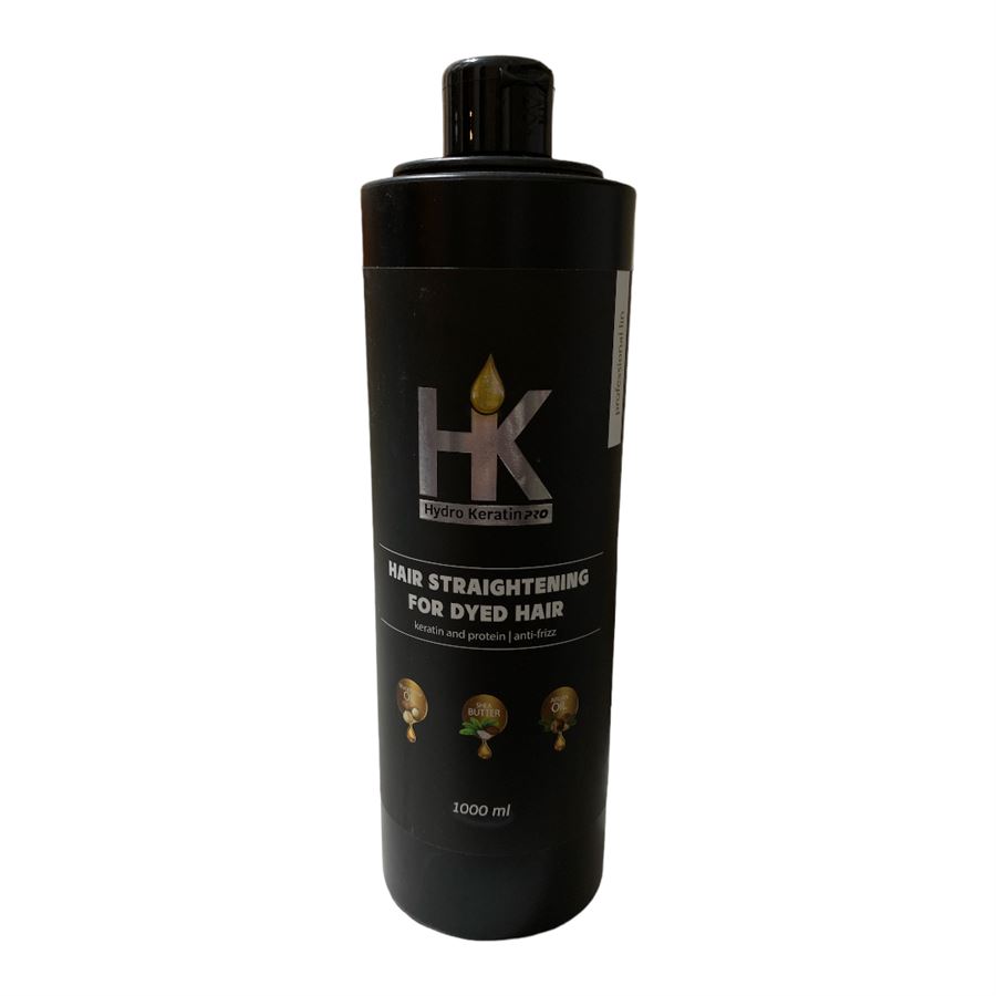 החלקת שיער הידרו קרטין במרקם קרמי לשיער צבוע 1000ml HYDRO KERATIN
