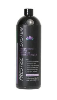 PRESTIGE SYSTEM החלקה אורגנית וטיפול אינטנסיבי לשיער 1000 מ