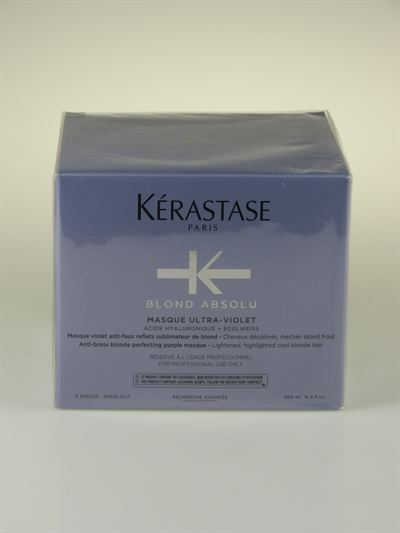 אולטרא ויולט רסטס מסיכת סילבר לשיער בלונדיני קרסטס 500 מ