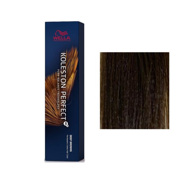 צבע לשיער וולה פיור נטורלס PURE NATURALS 5/07 ,בלונד בהיר טבעי בגוון חום WELLA