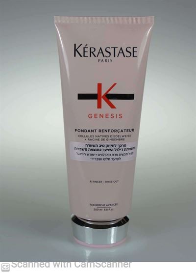מרכך לשיער חלש ושברירי לחיזוק סיב השערה GENESIS קרסטס 200 מ