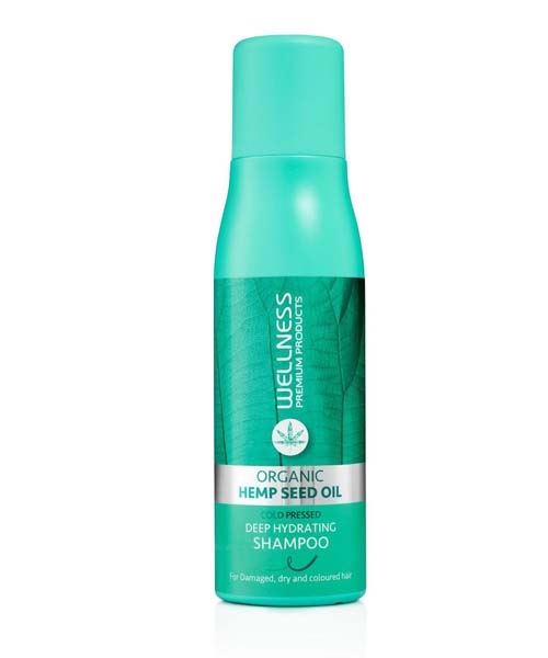 שמפו קנאביס מעניק לחות לשיער יבש מאוד מועשר בשמן המפ 500 מ