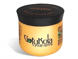 מסכה לשיער קרטין גוטוקולה ללא מלחים 500 מ