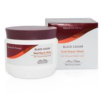 מסכה לשיער מוחלק קוויאר שחור מון פלטין MON PLATIN 500 מ"ל בנדה קוסמטיקס