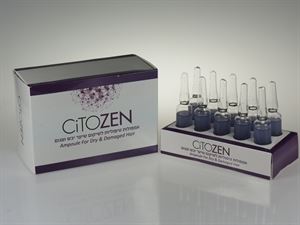 3 יחידות ציטוזן CITOZEN אמפולות טיפוליות לשיקום השיער 10 מ