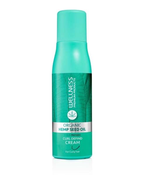 קרם לבניית תלתלים מעניק לחות מועשר בשמן קנאביס 500 מ